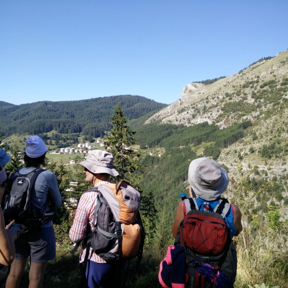 Wanderung in den Rhodopen Bergen
