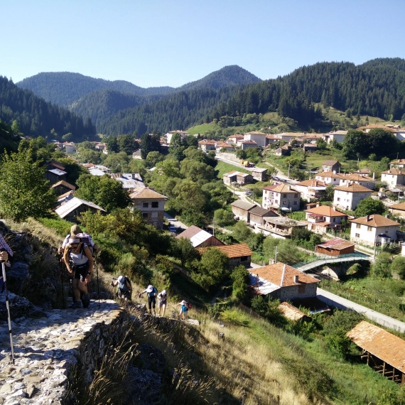 Wanderung in den Rhodopen Bergen